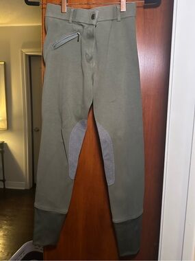 Elation Red Label Women's Classic Riding Breeches- Duff (Olive Green)